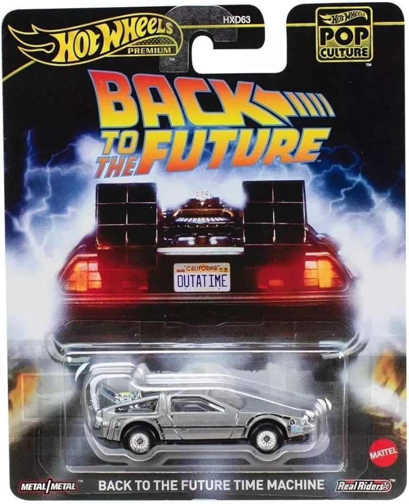 Hot Wheels RLC タイムマシン バック・トゥ・ザ・フューチャー Amazon.com: Hot Wheels Premium Back to The Future Time Machine